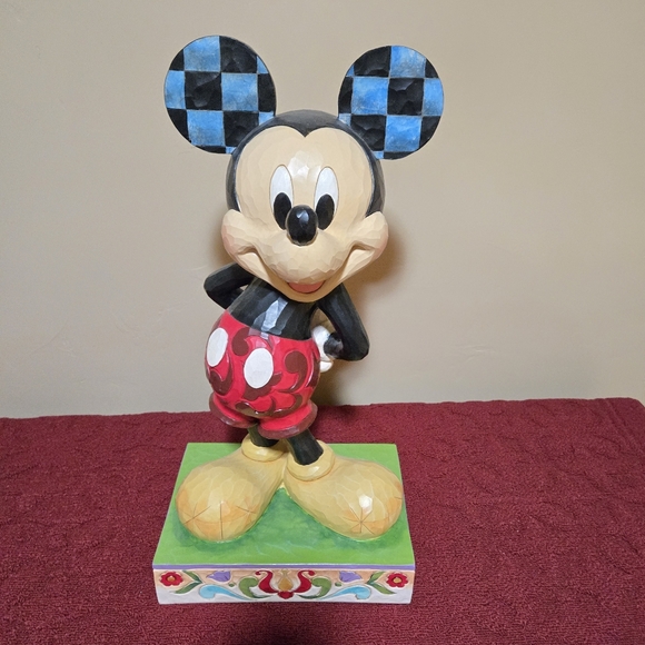 Mickey Mouse Figurine with Red Shorts